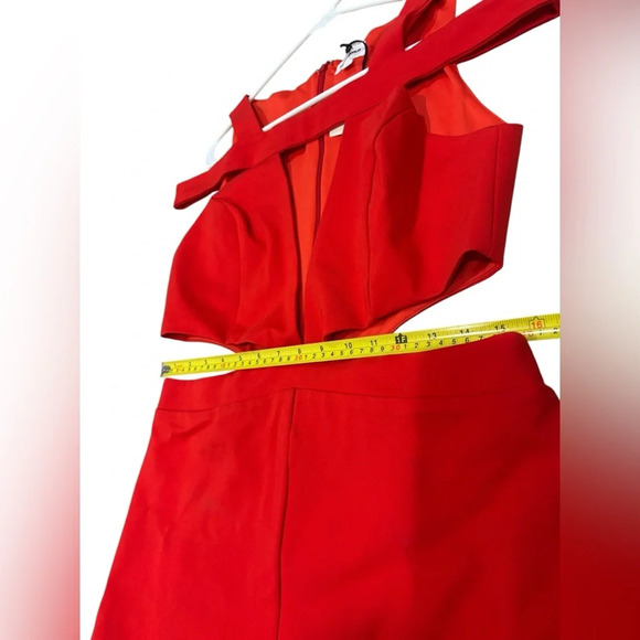 NEW! Revolve SUPERDOWN Alondra Cutout Romper in Red XL - Picture 8 of 14